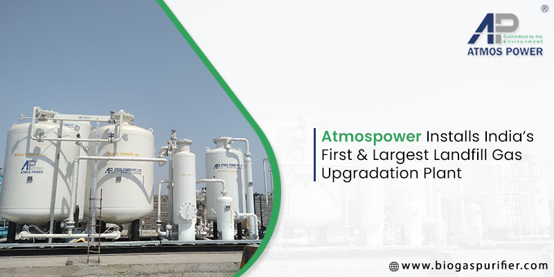 Atmospower Installs India’s First And Largest Landfill Gas Upgradation Plant